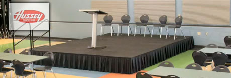 Versatile foldable Concertina Stage System