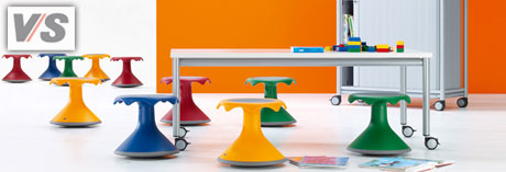 Hokki lightweight stackable ergonomic stool